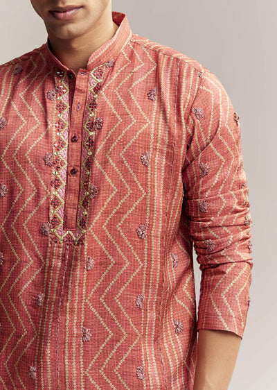 rust-red-silk-kurta-set-for-men-with-embroidery-sg321804-1 8