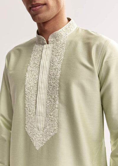 sea-green-viscose-chanderi-kurta-set-for-men-with-hand-work-sg325880-1