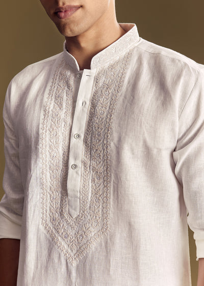 white-linen-kurta-set-with-thread-embroidery-sg321708-1