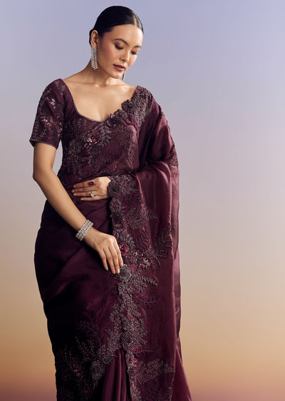 wine-satin-saree-with-heavy-floral-embroidery-in-sequins-and-cutdana-sg325624-1