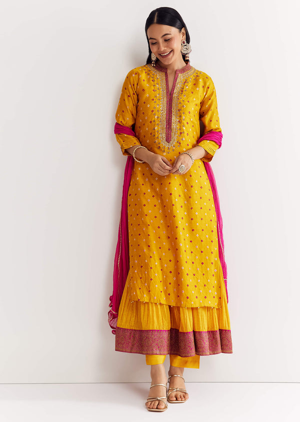 yellow-bandhani-kurta-set-with-pink-dupatta-sg282726-2