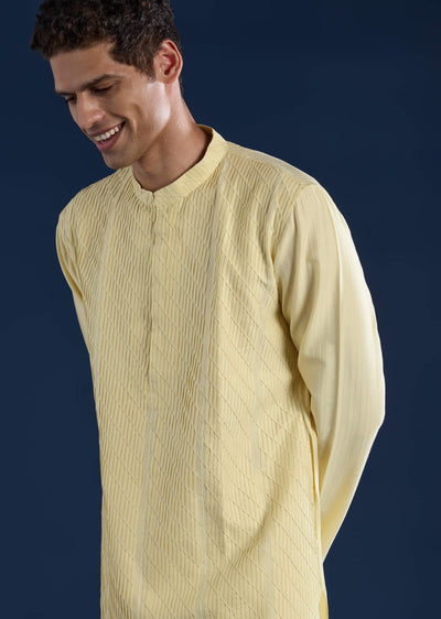 yellow-pintuck-mens-kurta-and-pant-set-sg328943-1