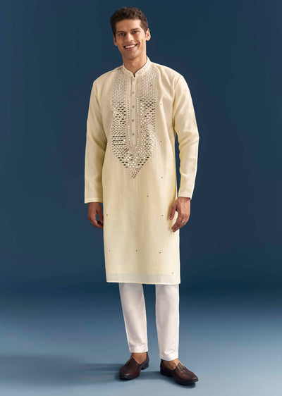 yellow-silk-kurta-set-for-men-with-mirror-embroidery-sg330086-1