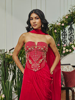 Ready Pleated Saree