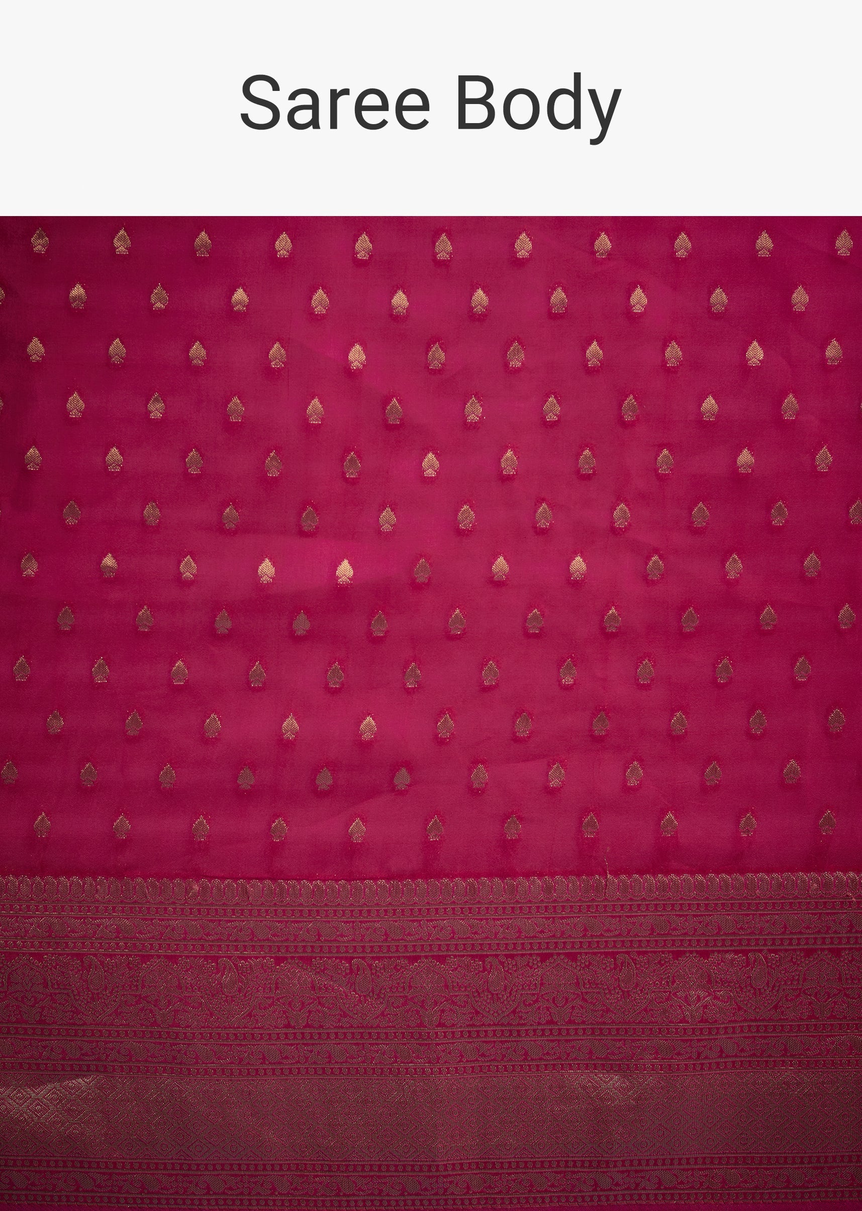 Rani Pink Tissue Silk Saree With Zari Border-SG276481 9 eb0d3f1a-529f-4ebd-ba68-908468b92bc0