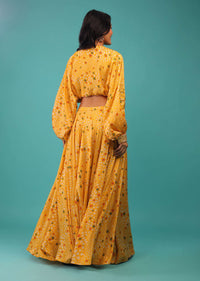 artisan s yellow crop top and skirt-sg106346 1