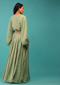 aspen green crop top with skirt-sg105469 1