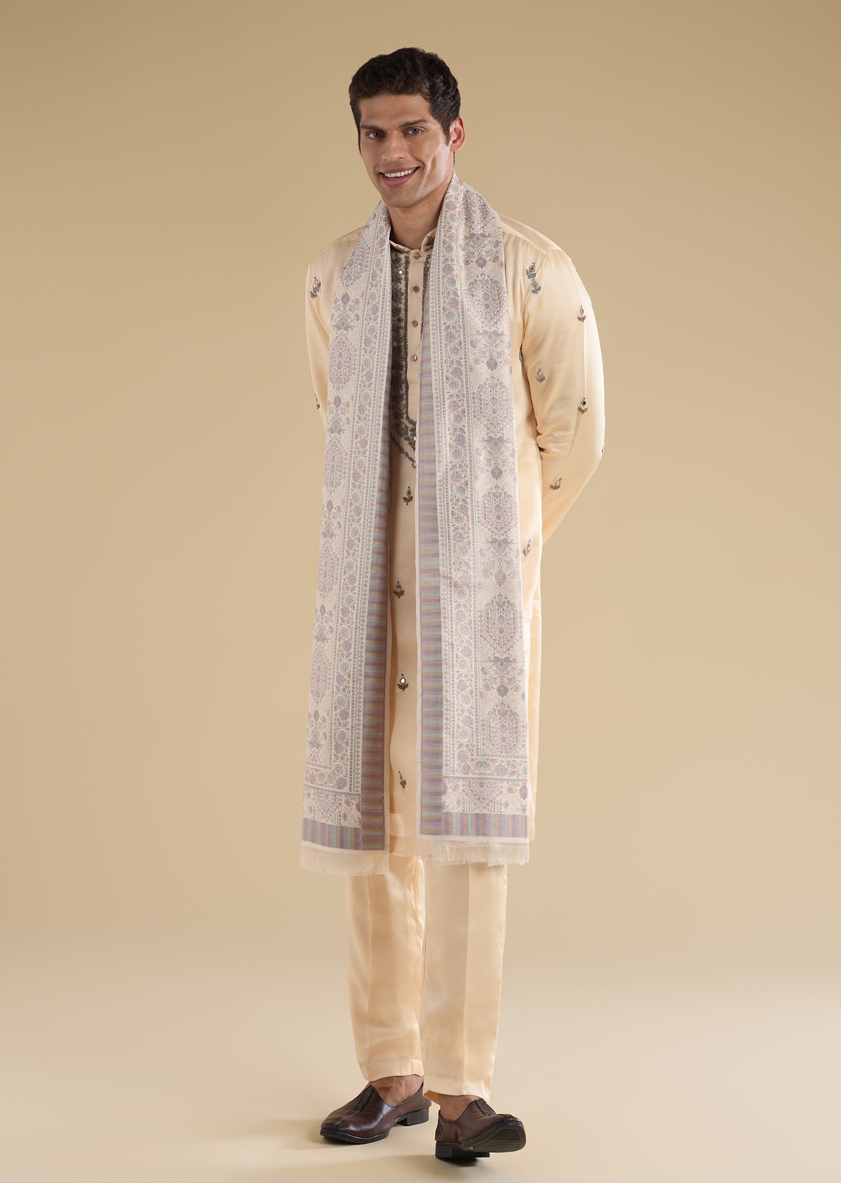 beige-embroidered-kurta-set-with-dupatta-sg321980-3 6eab52f1-1d0d-40ab-af9f-b7349d082f00