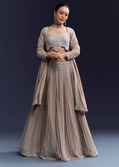 beige-georgette-bridesmaid-lehenga-set-with-sequin-embroidery-sg343538-1