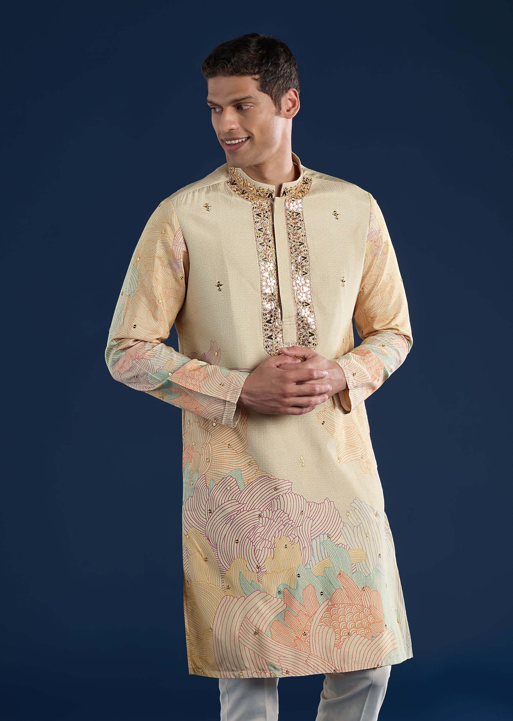 beige-mirror-work-kurta-set-sg363538-4 36126778-61b9-4607-90d6-707b0f7c4d08