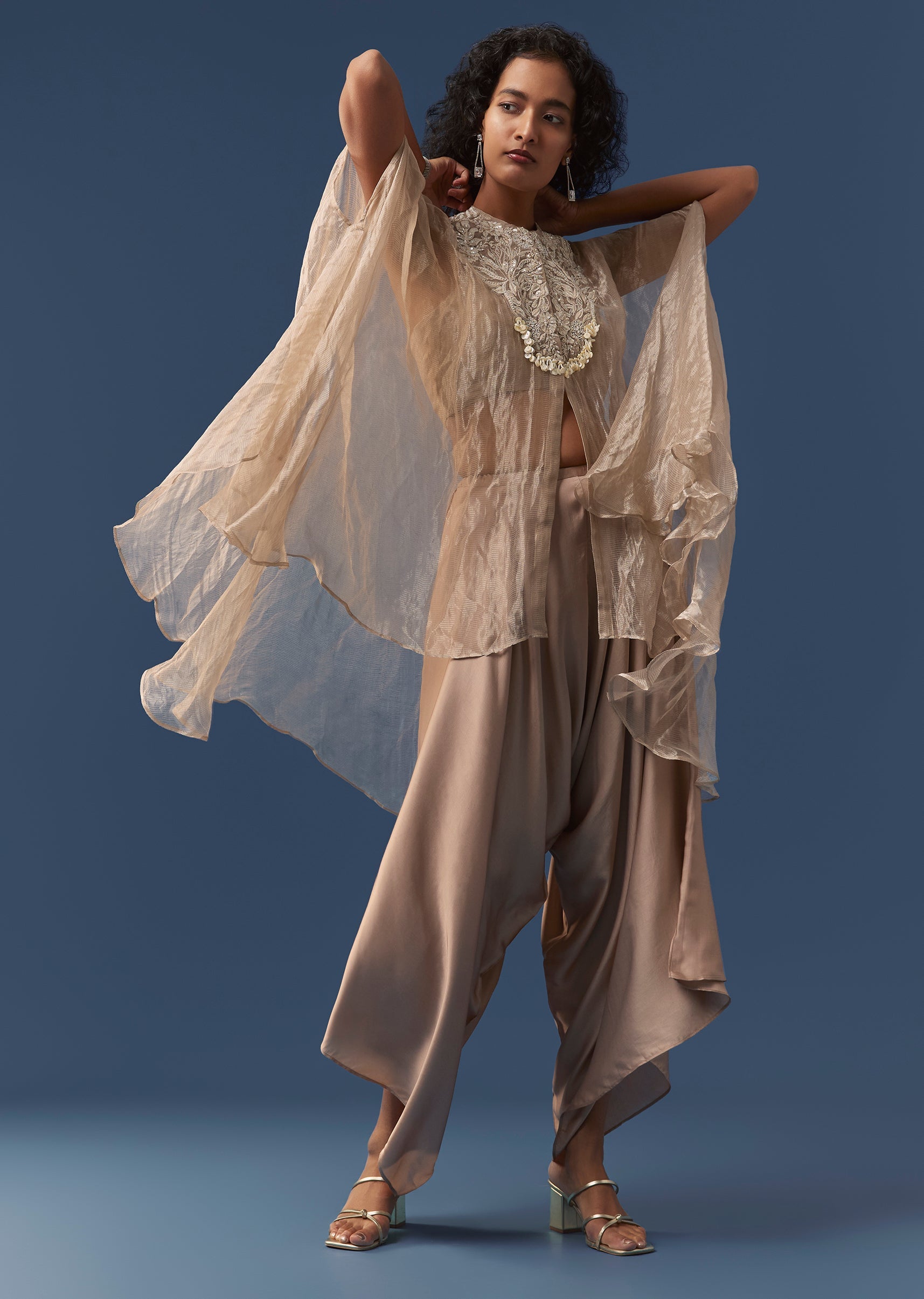 beige-organza-indowestern-cape-and-dhoti-set-sg371800-2 f8dcd600-46d7-4245-a170-f661fc3dacc3