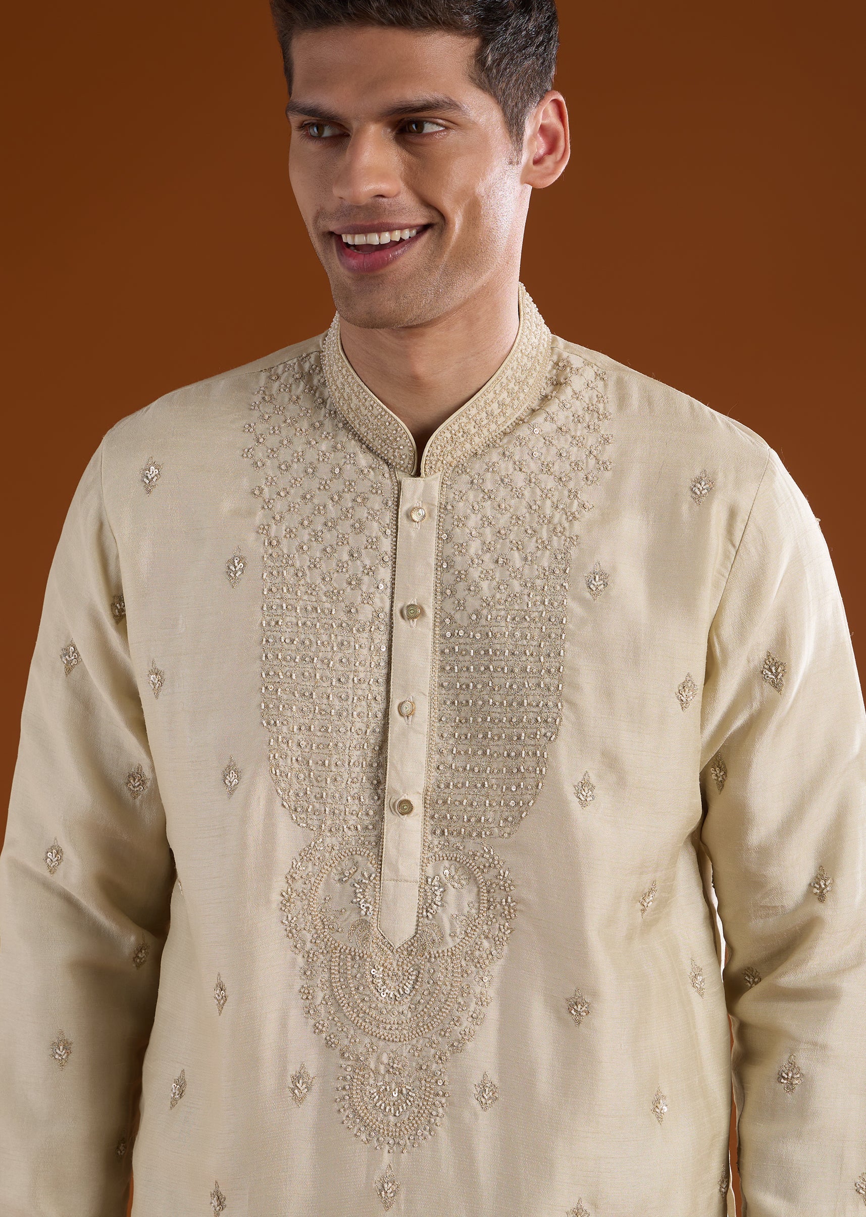 beige-silk-mens-kurta-set-with-thread-and-sequins-work-sg379462-4 d2bb8974-1fc1-47e9-adc4-f3336825ecc2
