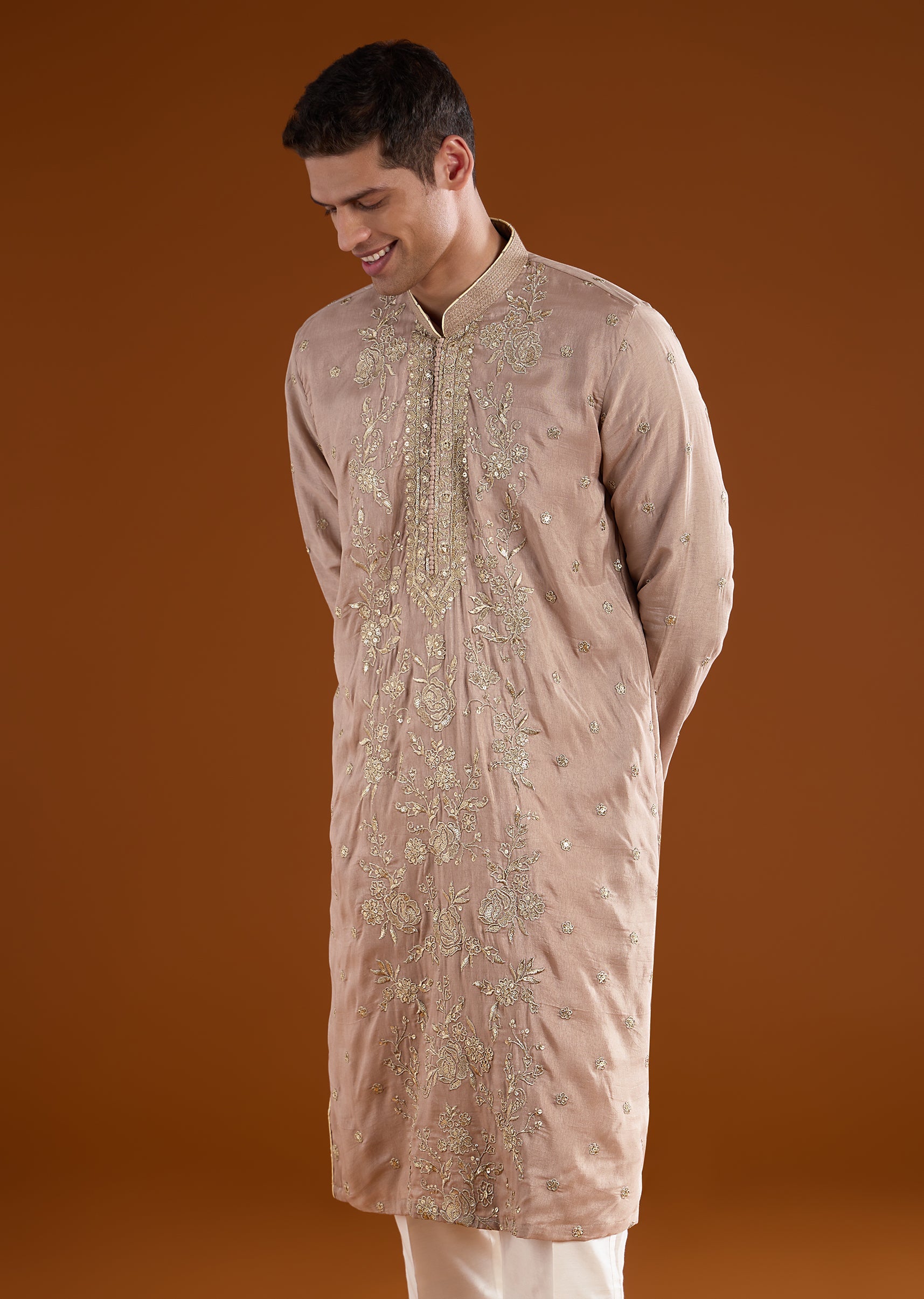 beige-silk-mens-kurta-set-with-thread-sequins-and-zardosi-work-sg323856-4 beeb1cc9-784f-4c96-b9dc-691bc3077f62
