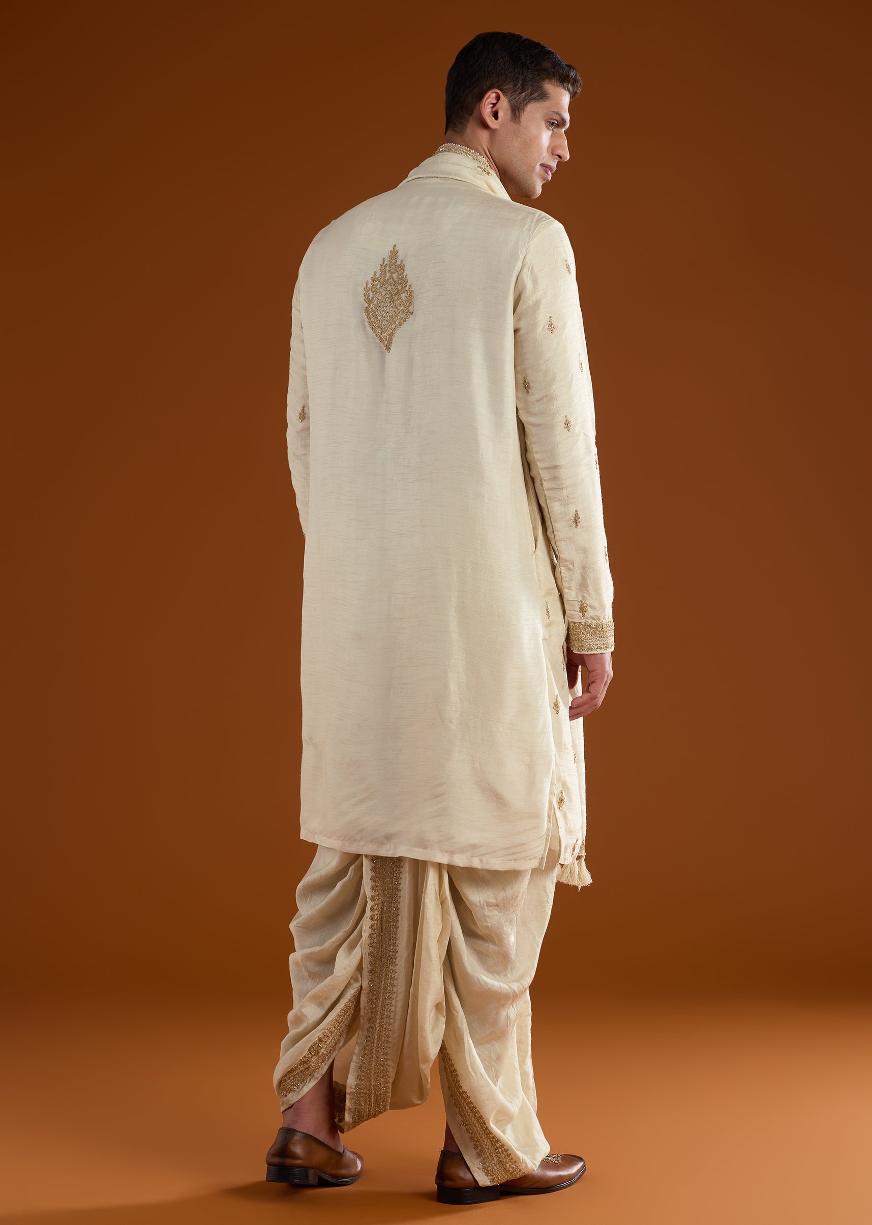beige-silk-mens-kurta-set-with-thread-zari-and-dori-work-sg345768-5 e9102ae4-5f96-4f87-9acb-28e758c890c8
