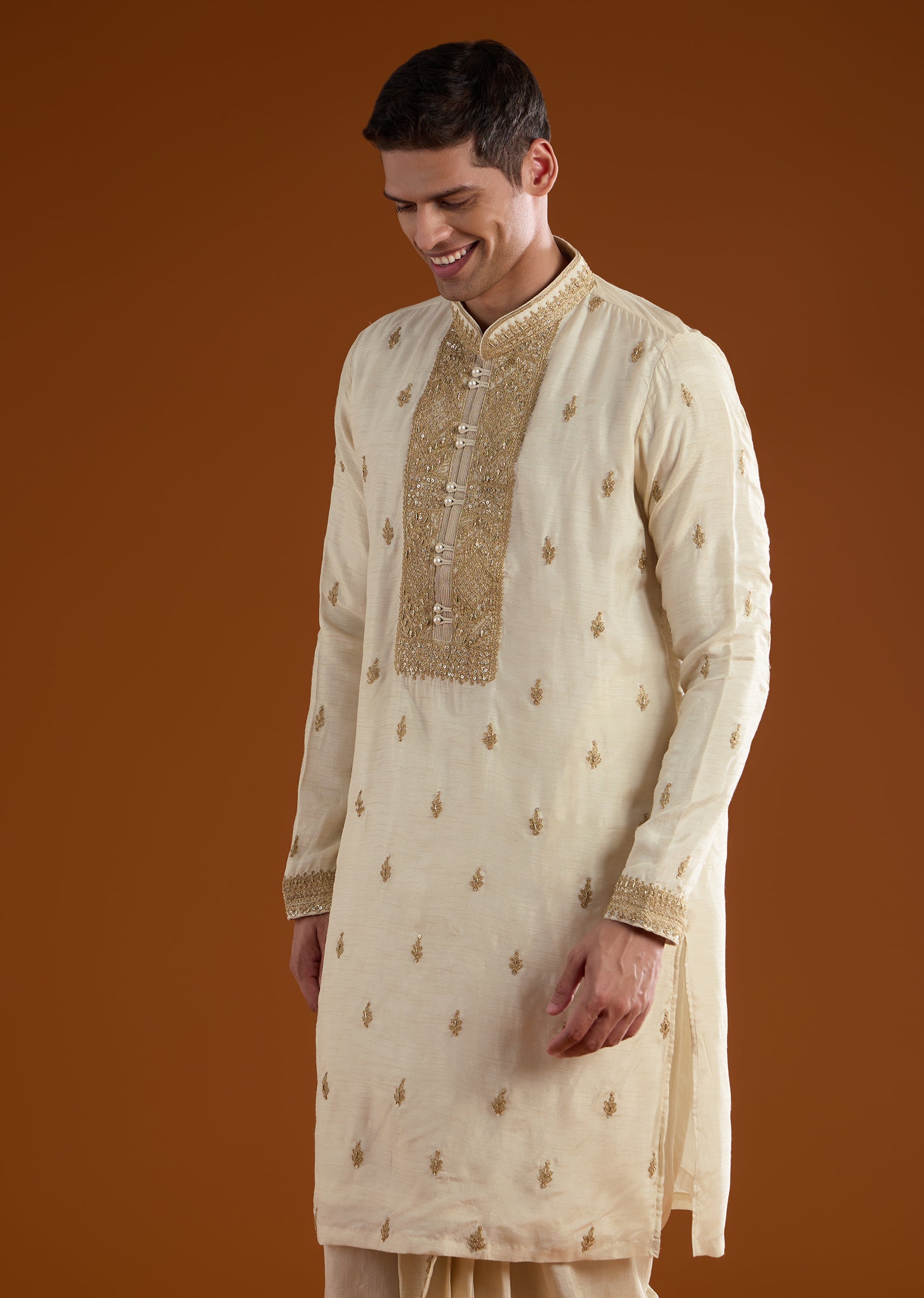 beige-silk-mens-kurta-set-with-thread-zari-and-dori-work-sg345768-6 1293dd6d-8af1-45e8-95b3-df793afa3242