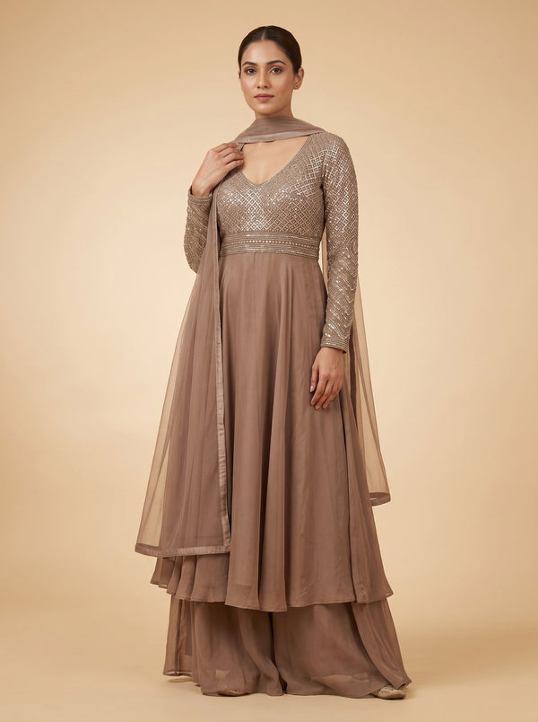 Beige Soft Indogown