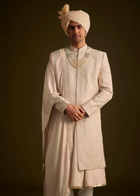 beige zardosi embroidered sherwani with dupatta-sg269991 6 1c0d8283-b4da-4cab-87a4-9ee7806ebe27