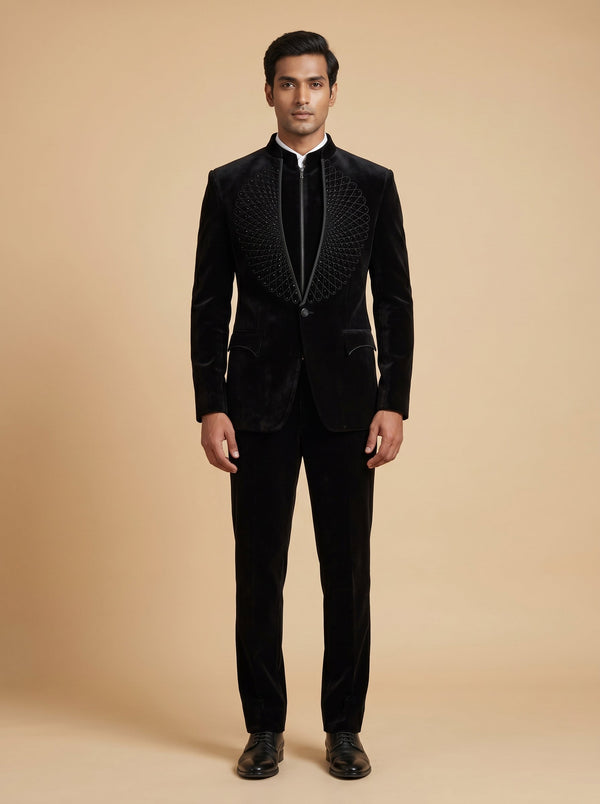Black Contemporary Tuxedo
