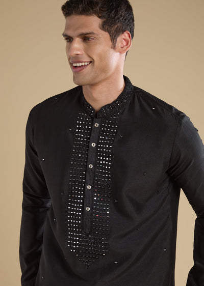 black-embellished-kurta-set-with-pants-sg363445-1 b774a8f1-7720-48da-9d41-00a38e7125a7