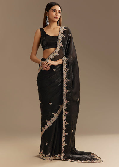 black-satin-saree-with-zardosi-sequins-and-scallop-border-sg294656-1