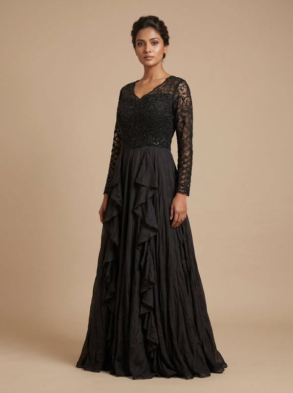Black Sculpt Indogown