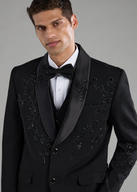 black-silk-cutdana-embellished-tuxedo-set-with-bow-tie-sg367141-1 a5edf028-8d5c-4474-827b-0dcfbcfc7e6b