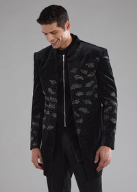 black-velvet-indowestern-jacket-set-with-bead-work-sg366503-1 c7acae89-9615-4e21-ab30-2a9f22efb330