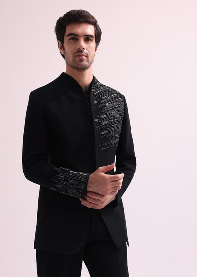 black chain embellished jack-sg227133 5