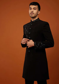 black embroidered indo-western-sg129765 2