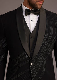 black tuxedo with embellished swi-sg270127 3