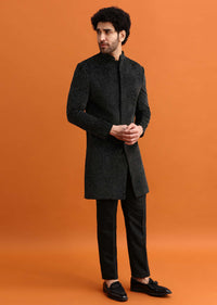 black velvet indowestern set with hand work for men-sg252399 5 a7d05a38-59c0-4ed6-926a-edc177d15cb3