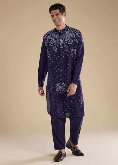 blue-bandhani-silk-mens-straight-kurta-pant-set-sg349565-1