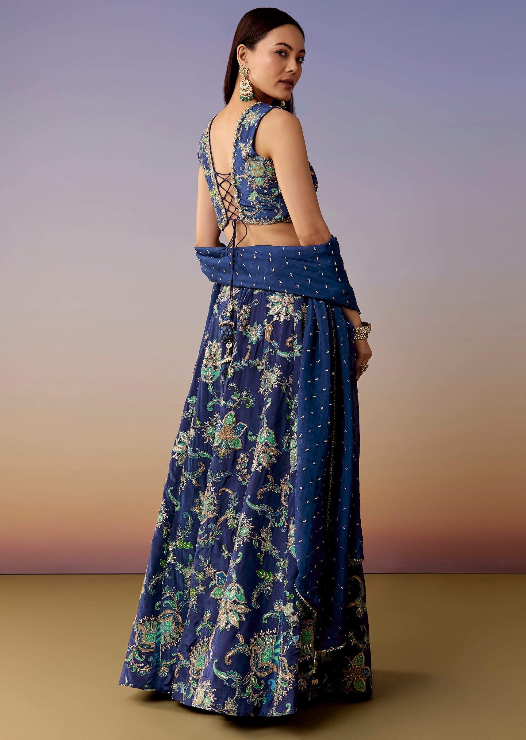 blue-floral-print-bridesmaid-lehenga-set-sg389469-2 5c96eb33-e320-4c44-afd0-bbaa4b678c6e