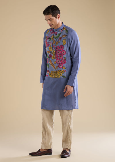 blue-kalamkari-printed-kurta-set-sg364440-1 a6bec969-ffb3-41d9-958b-a35e7ee125d4