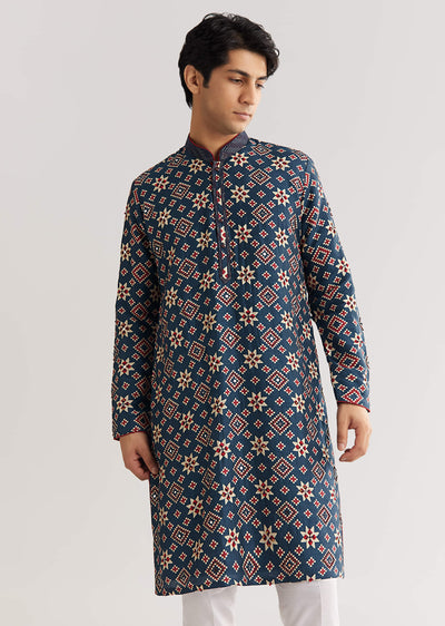 blue-rawsilk-kurta-set-with-beaded-embroidery-sg323600-1