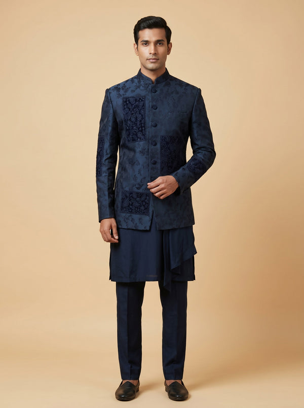 Blue Royal Indowestern