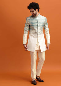 blue ombre indowestern set with foil work for men-sg235634 7 054f7fbb-e700-424f-96da-47647a0dc276