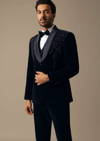 blue velvet tuxedo set for men-sg201664 1