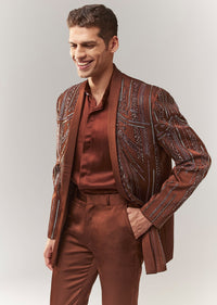 brown-hand-embroidered-blazer-set-with-waistcoat-sg385832-1 d4a35769-94bf-45d9-b8da-f5f4df6a9b42