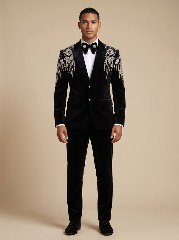 Classic black tuxedo