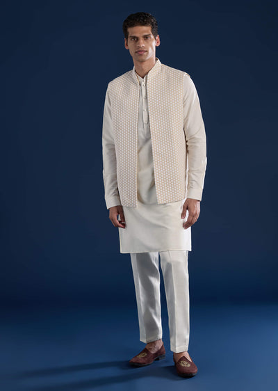 cream-art-silk-jacket-kurta-set-with-resham-work-sg328991-1 1