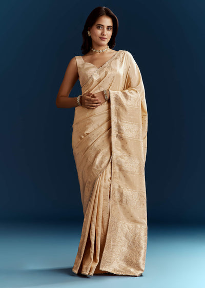 cream-dola-silk-brocade-saree-with-gota-patti-work-sg316226-2