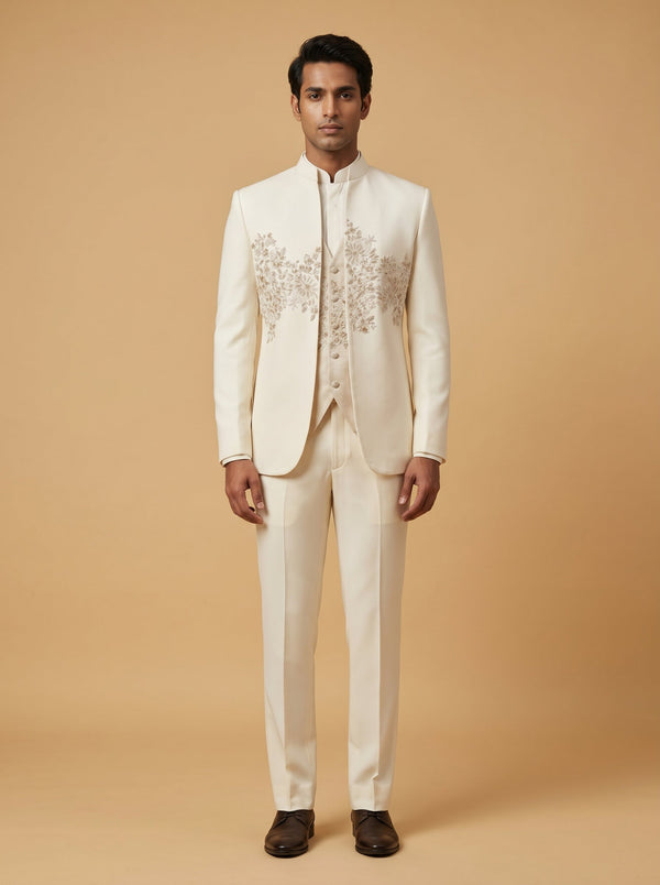 Cream Luxe Tuxedo