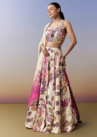 cream-pastel-bridesmaid-lehenga-with-gotta-moti-mirror-work-sg324958-1 4d76bf6e-6497-4499-8c45-08686179b8d0