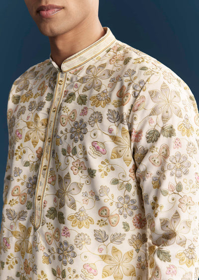 cream-silk-kurta-set-for-men-with-resham-embroidery-sg344143-2