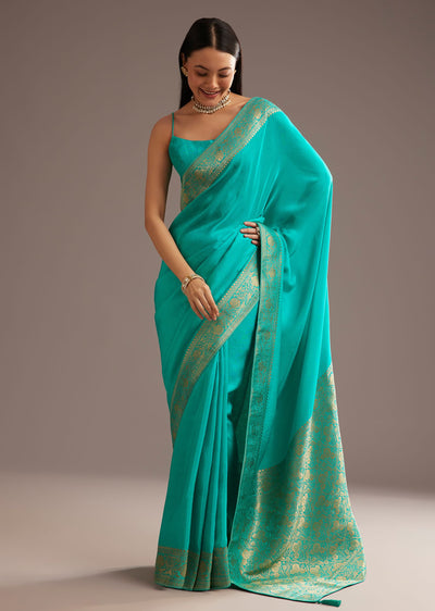 cyan-dola-silk-saree-with-zari-woven-border-and-pallu-sg292693-1
