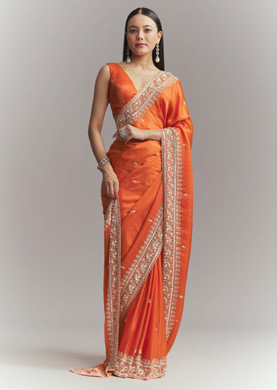dusky-orange-satin-embroidered-saree-with-heavy-hand-embroidery-sg338625-1