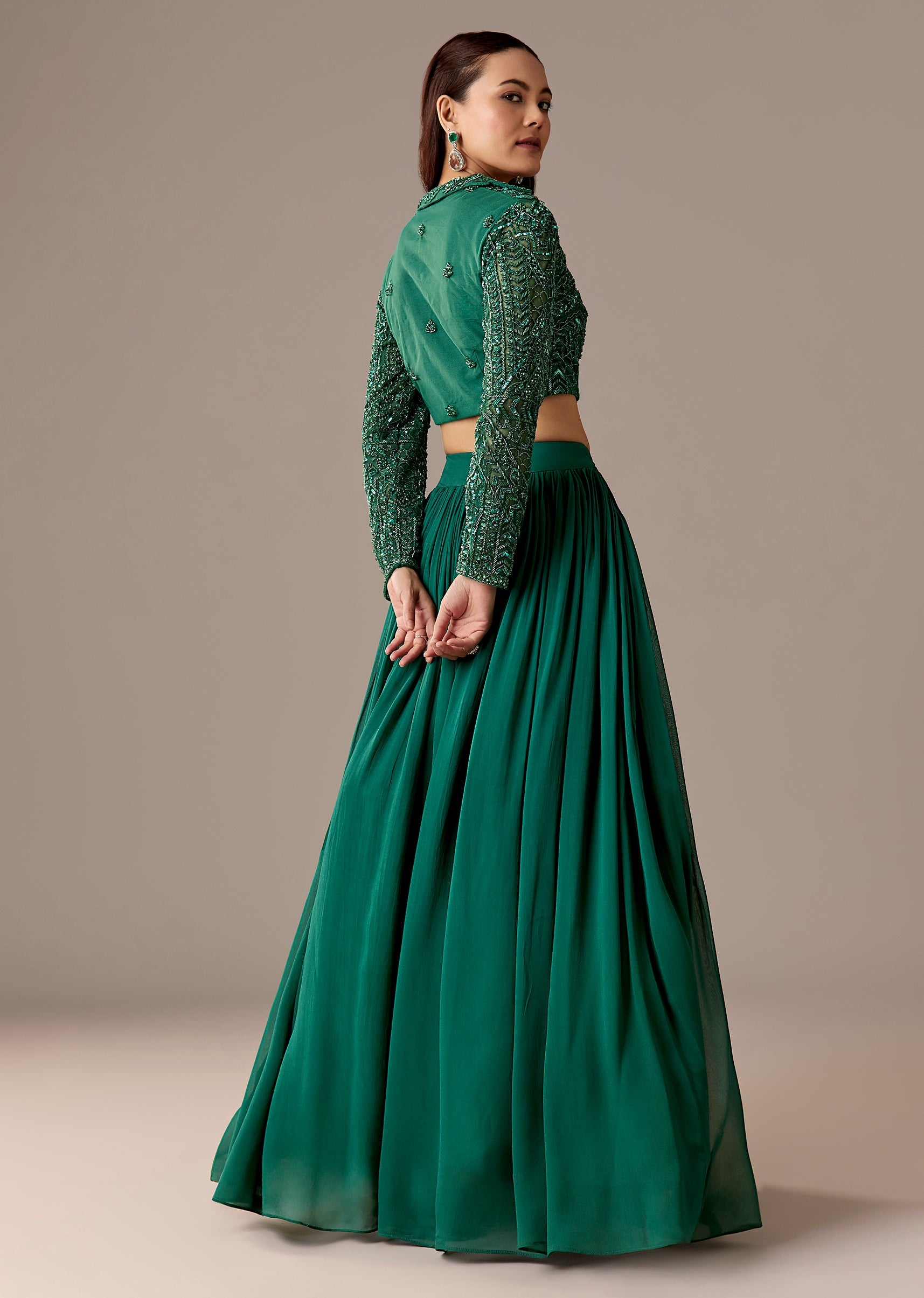 emerald-green-bridesmaid-lehenga-set-sg388072-5 628cdc22-d22c-4b40-8e3b-633adcd7fa68