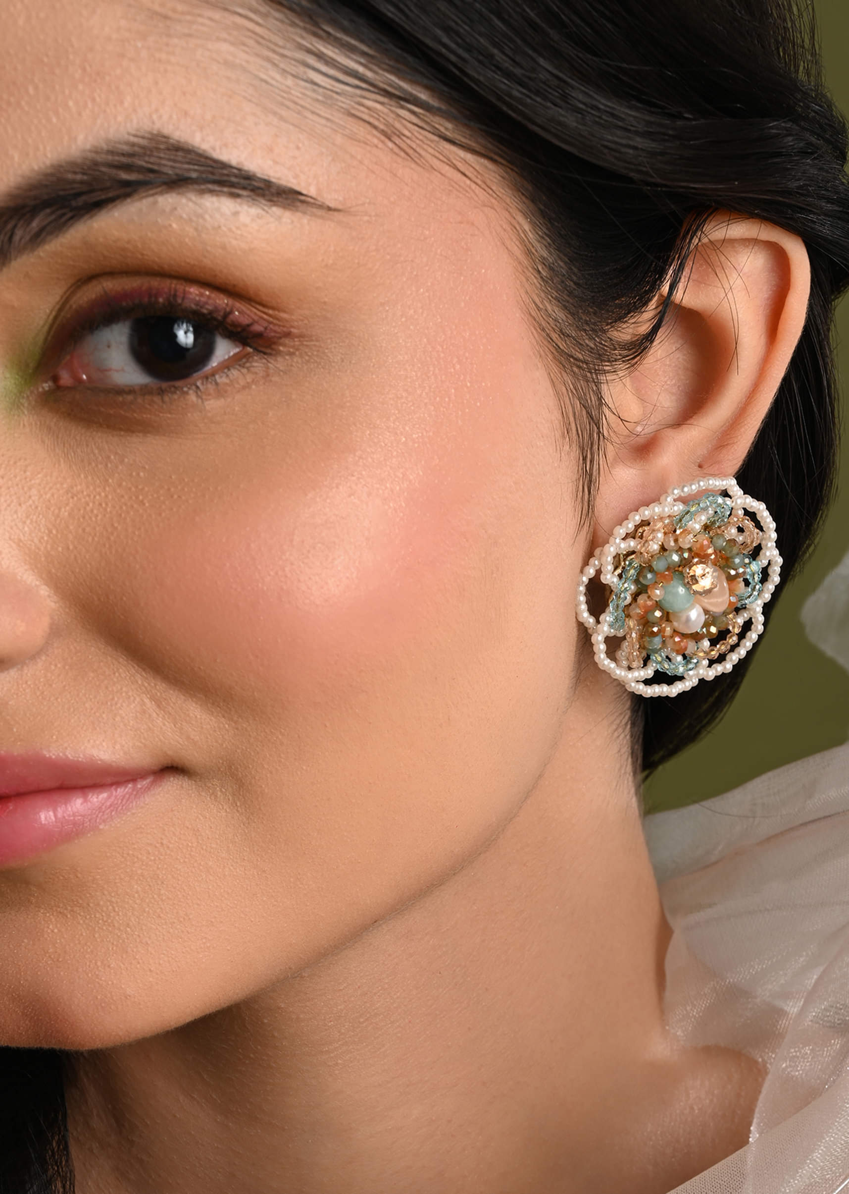 floral haldi mehendi colourful stone crystal-sg370976-1-nosto 5