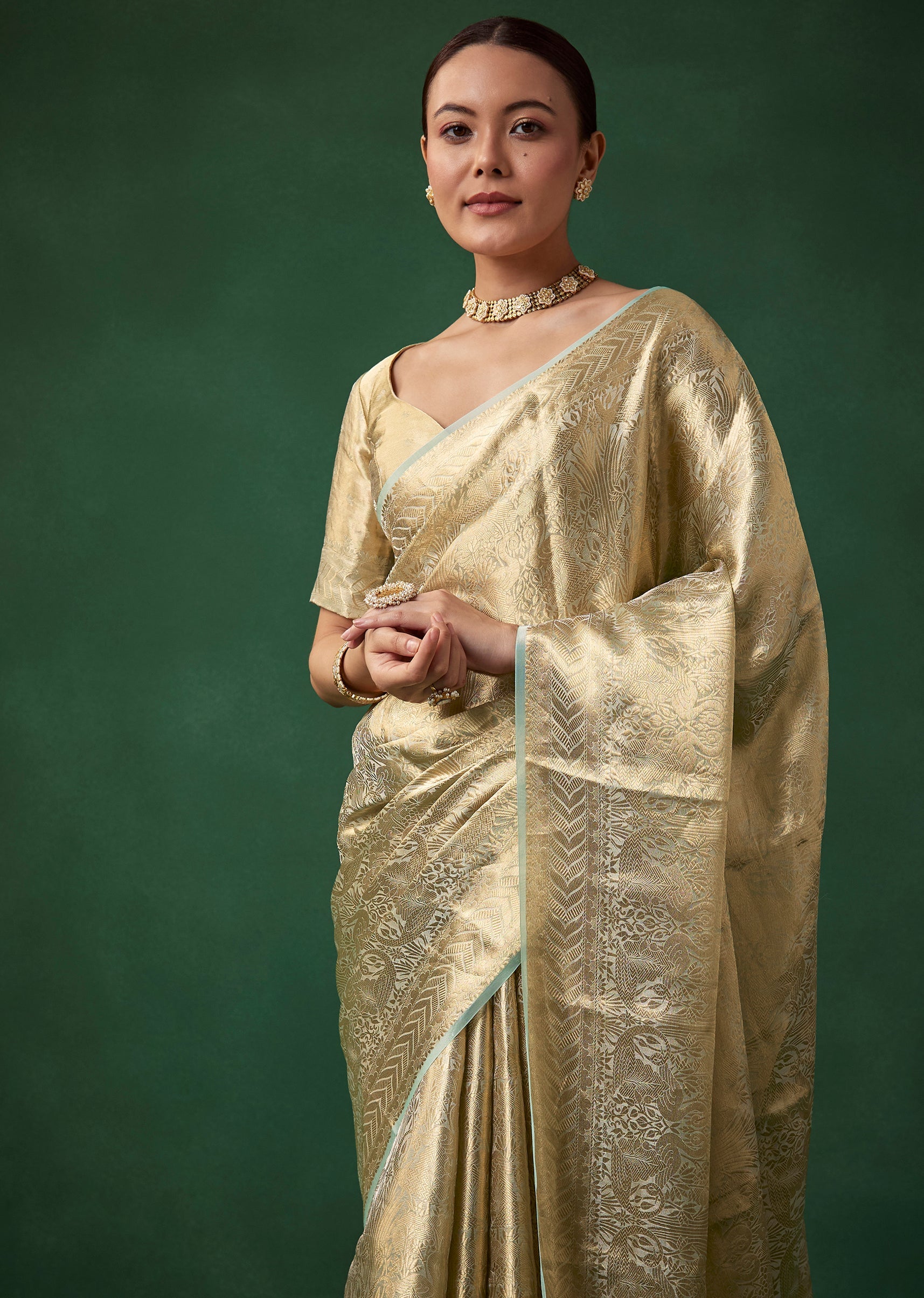 gold-banarasi-tissue-silk-woven-and-embroidered-saree-with-unstitched-blouse-5 23dc6272-b9ea-42c6-a0be-ffdae3bb2bb6